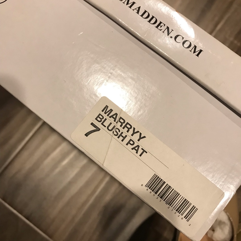 Steve Madden Nude Wedge Espadrilles - Picture 2 of 5